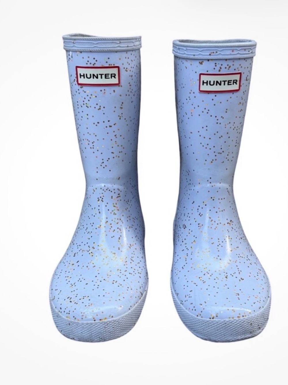 Hunter First Giant Glitter Rainboots Purple 6T